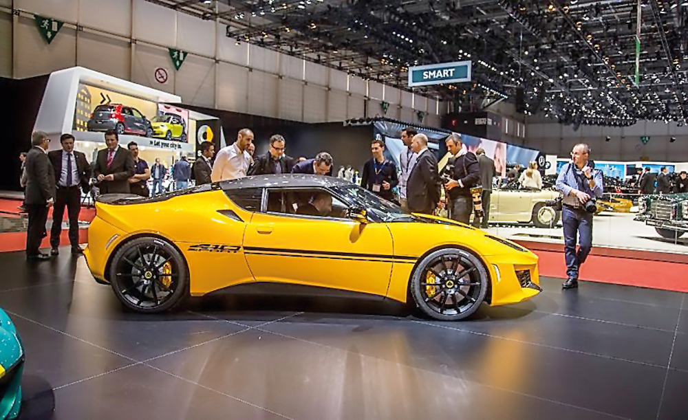 The brand new Super Car Lotus Evora 410