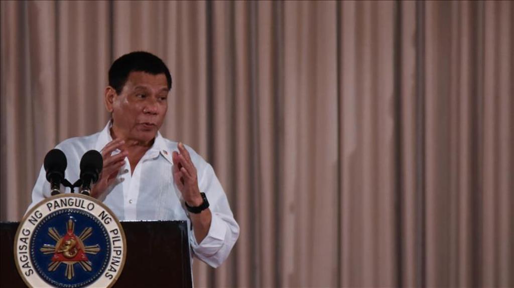 FILE PHOTO - Philippine President Rodrigo Duterte
