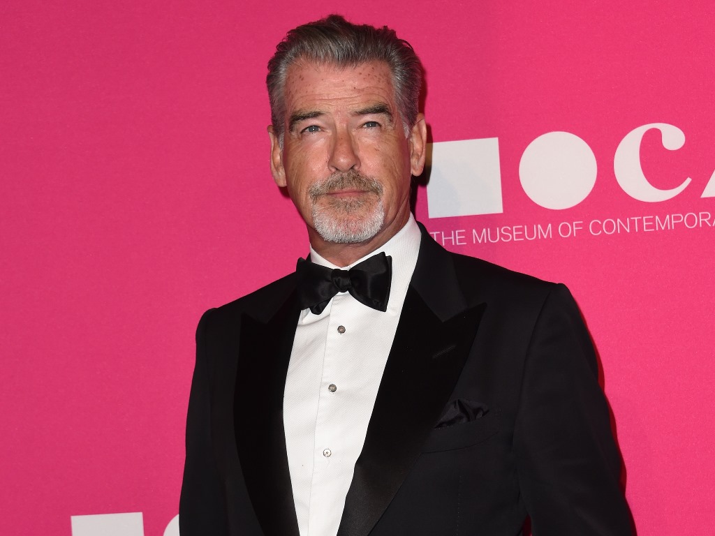 Pierce Brosnan attends the MOCA annual gala at the Geffen Contemporary at MOCA in Los Angeles, on April 29, 2017. AFP / CHRIS DELMAS
