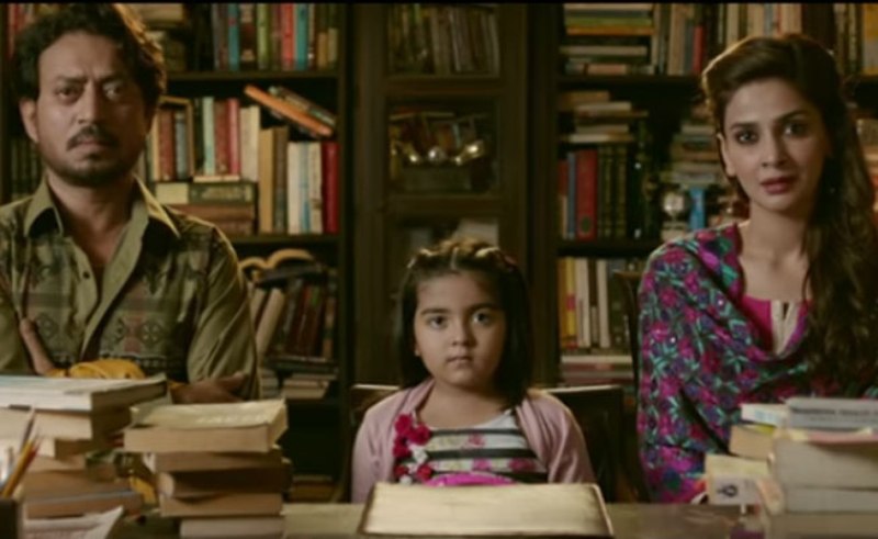 Still from trailer of Hindi Medium