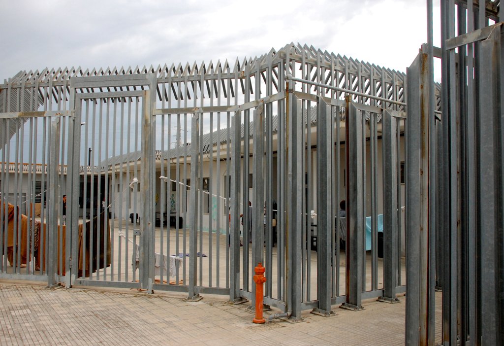 The Ponte Galeria detention centre for migrants is seen near Rome, Italy May 6, 2017. Picture taken May 6, 2017. REUTERS/Steve Scherer
