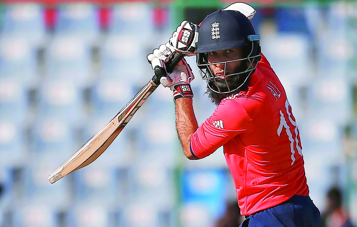 English all-rounder Moeen Ali
