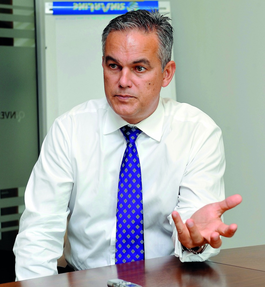 Craig Cowie, Head of Real Estate Investment  & Advisory,QInvest speaking to The Peninsula. Pic: Kammutty VP/The Peninsula.