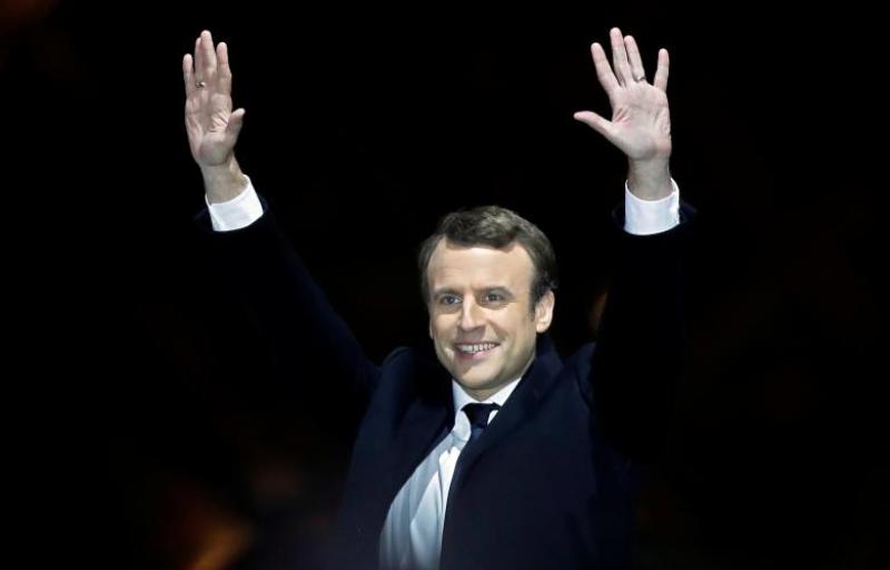 French President-elect Emmanuel Macron