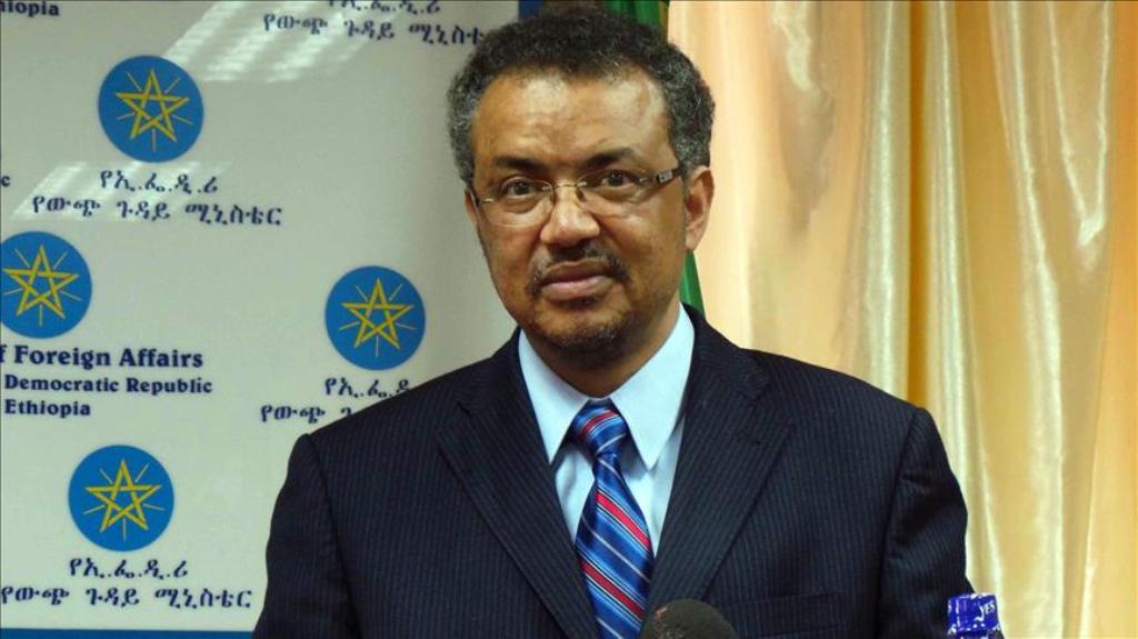 FILE PHOTO- Tedros Adhanom Ghebreyesus.