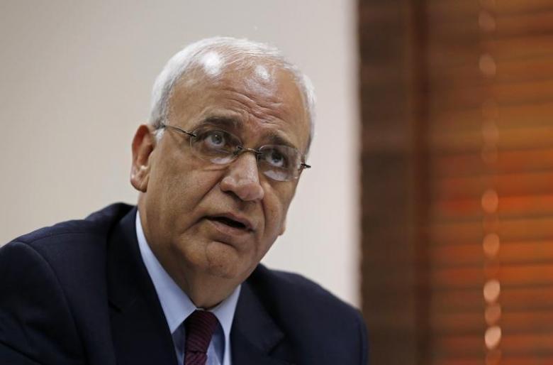 Saeb Erekat (Reuters file photo) 