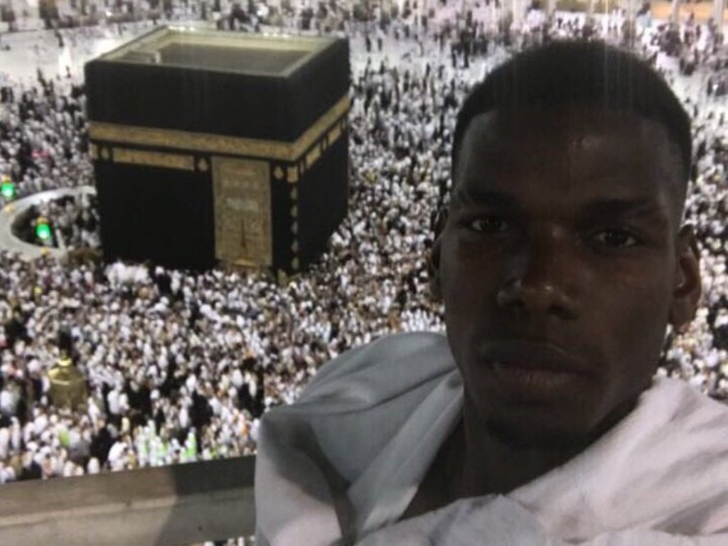 Twitter image shared by the footballer. 