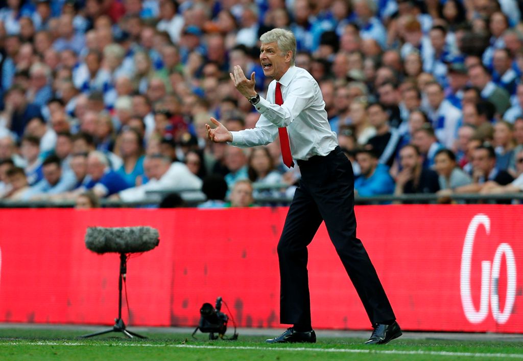 Arsenal's French manager Arsene Wenger. May 27, 2017.  AFP / Ian KINGTON
