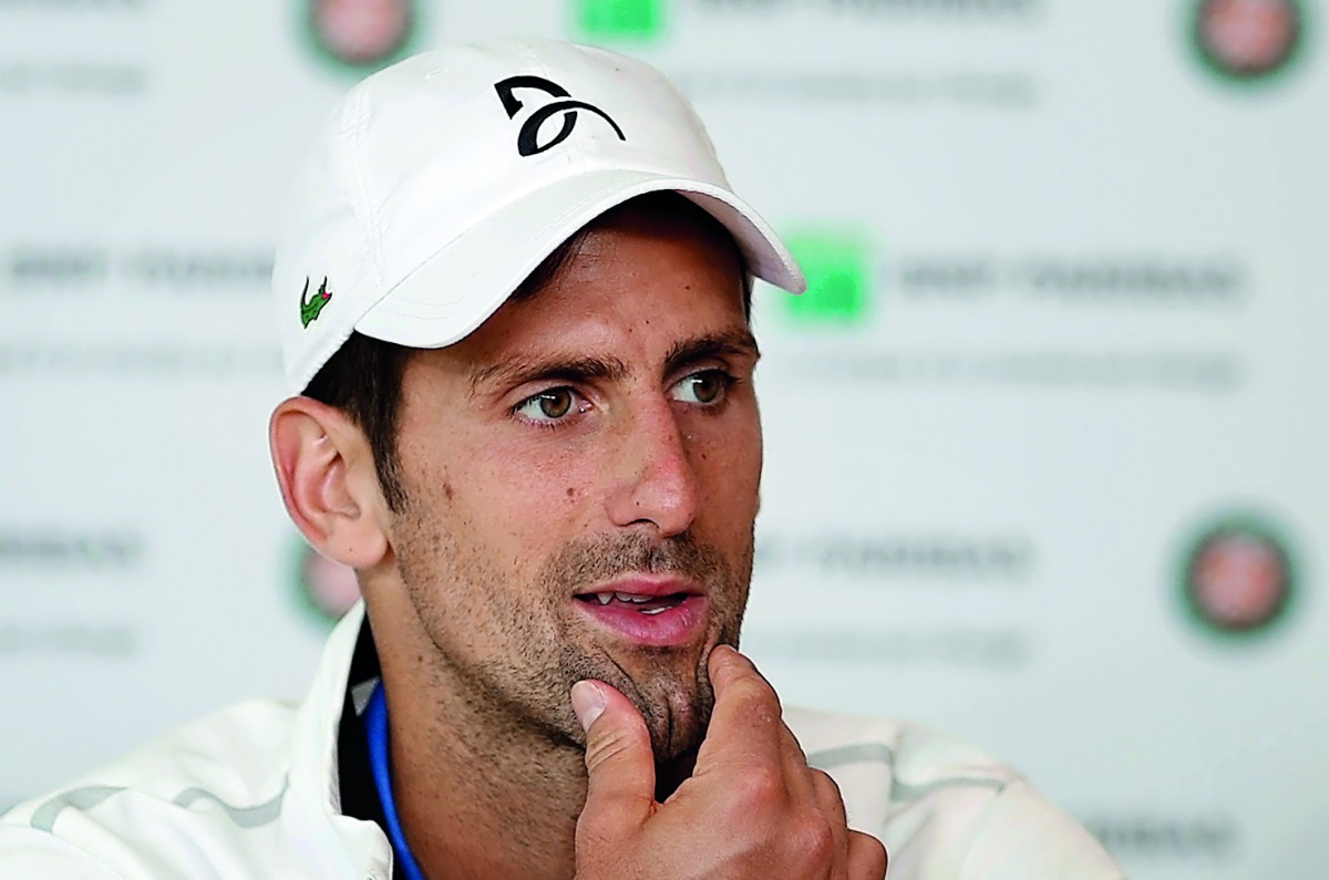 Novak Djokovic hinted he may step back from the sport to regroup even with Wimbledon fast approaching.
