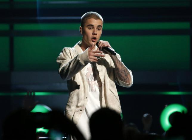 File photo of Justin Bieber. Reuters 