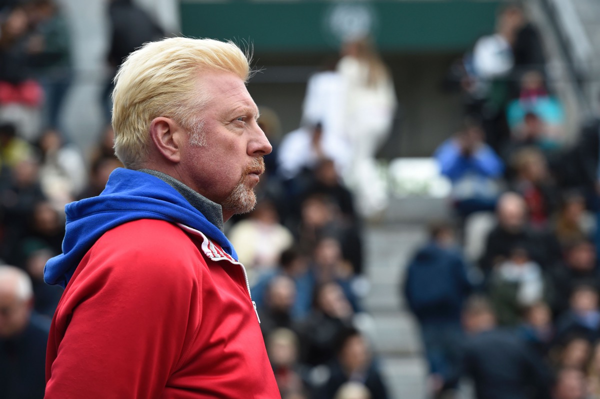 This file photo taken on June 3, 2016 shows German former tennis player Boris Becker (AFP / MIGUEL MEDINA)