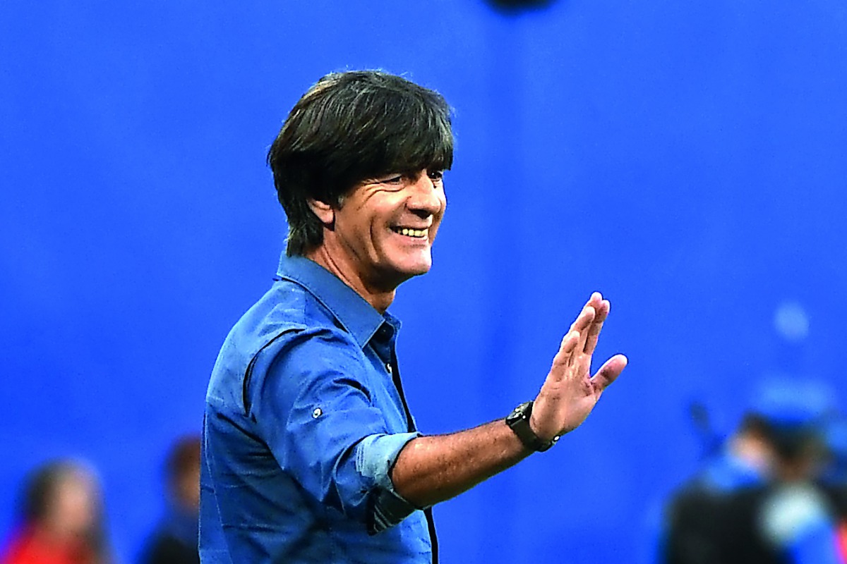 Germany's head coach Joachim Loew