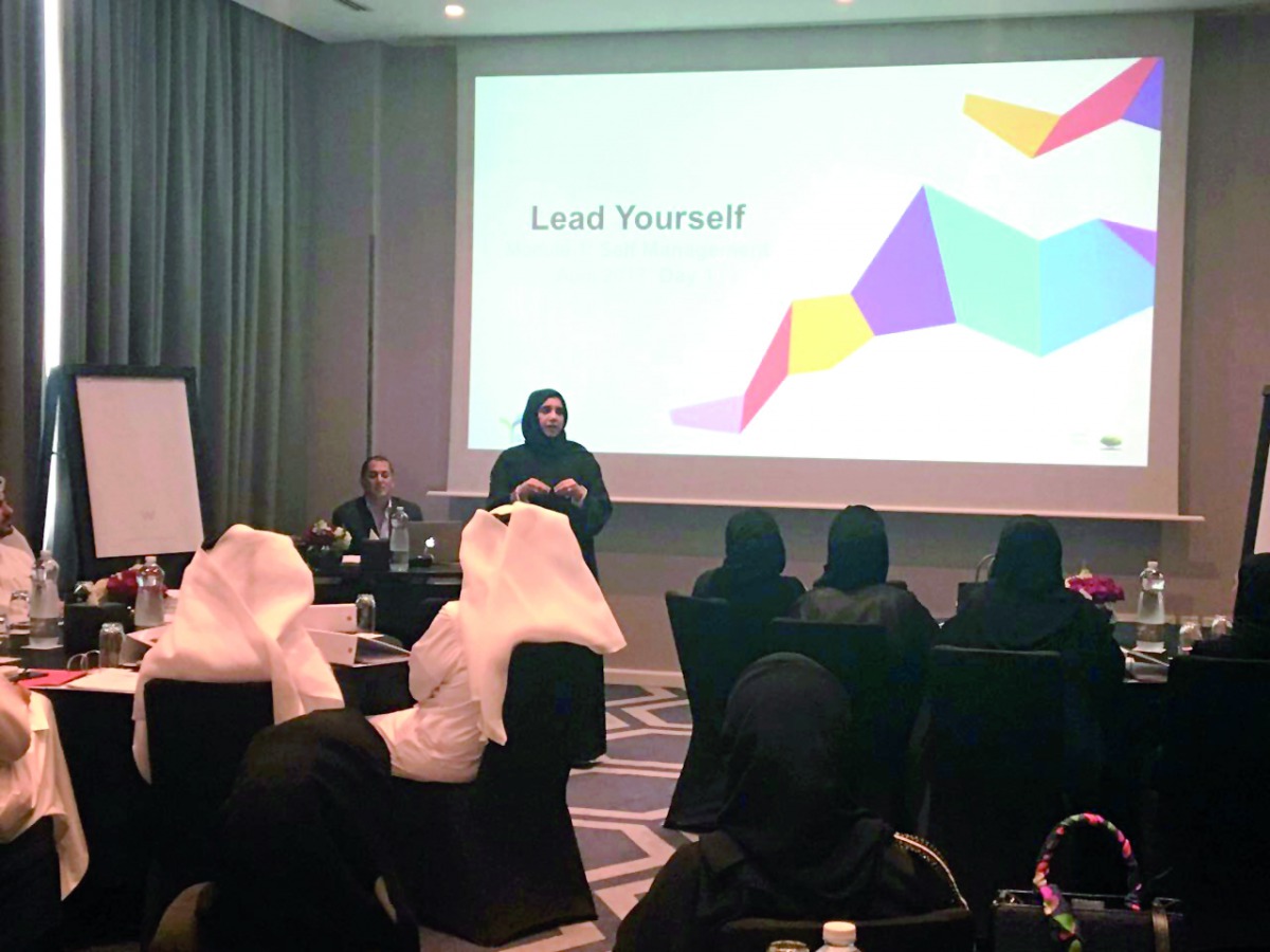 Dr Kholode Al Obaidli, Chief Learning Officer at Sidra, at the launch event.