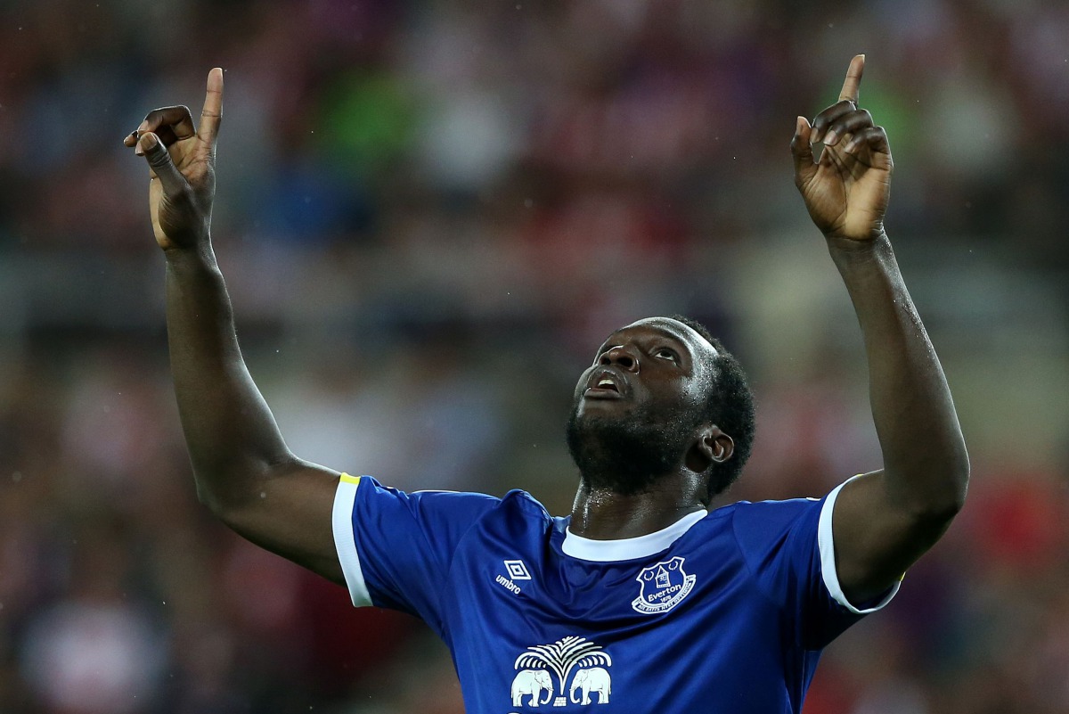 Everton's Belgian striker Romelu Lukaku (AFP / SCOTT HEPPELL / File photo)