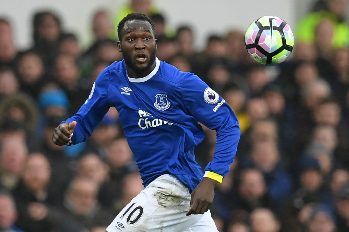 Everton's Belgian striker Romelu Lukaku  (AFP / Paul ELLIS / file photo)