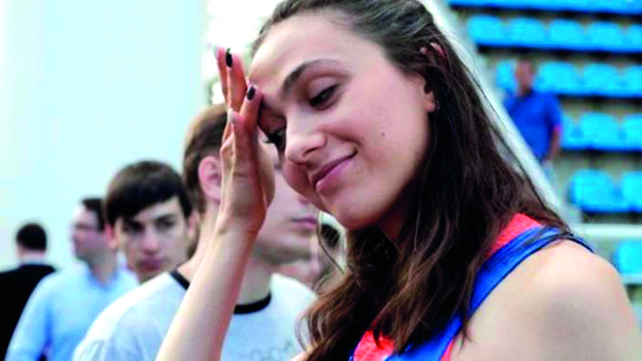 Russian high jumper Maria Lasitskene