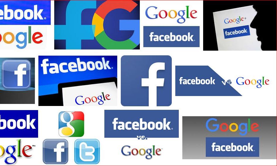 A screengrab came out of a Google search on 'Google Facebook'