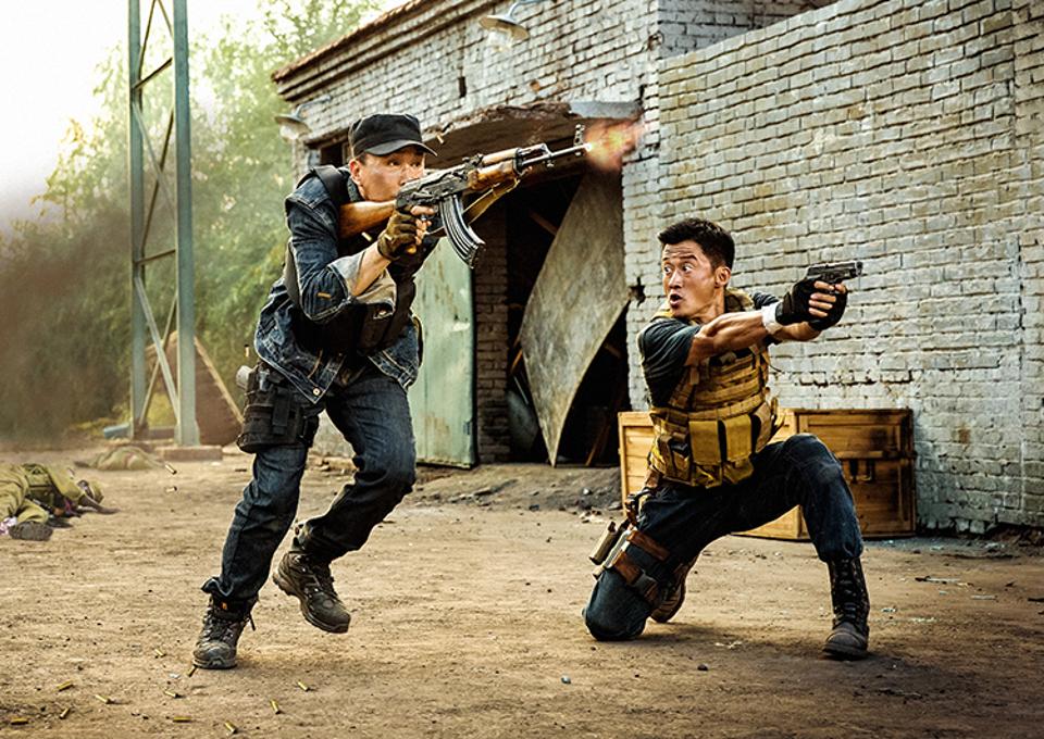 Directed by and starring martial artist Wu Jing, the film tells the story of “Wolf Warrior” Leng, a renegade officer in China’s special operations force. His mission is to evacuate hundreds of Chinese nationals from a war-torn country in Africa, almost si