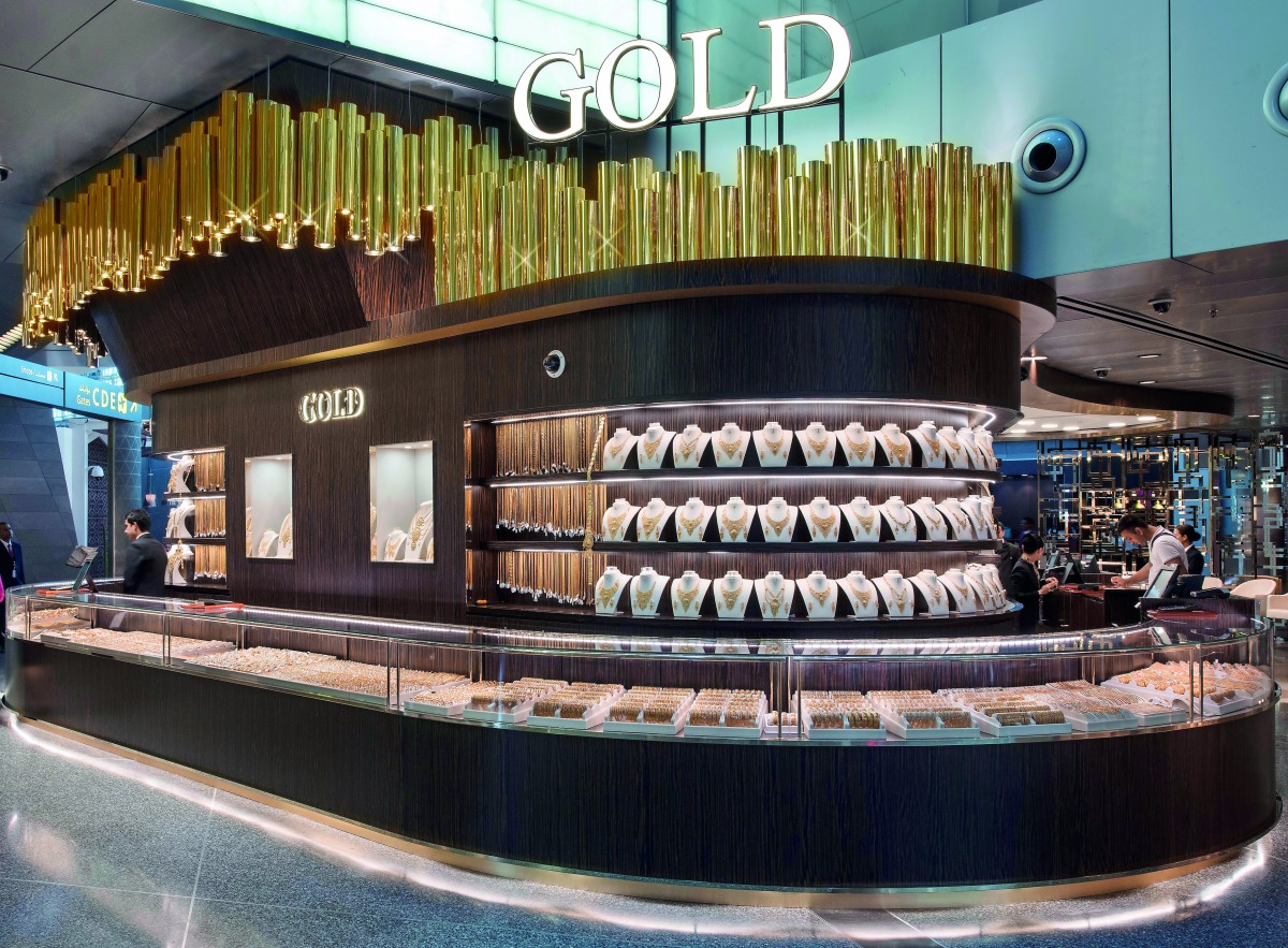 The newly opened gold store of QDF at HIA. 