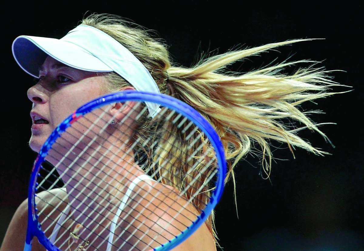 Russian tennis star Maria Sharapova