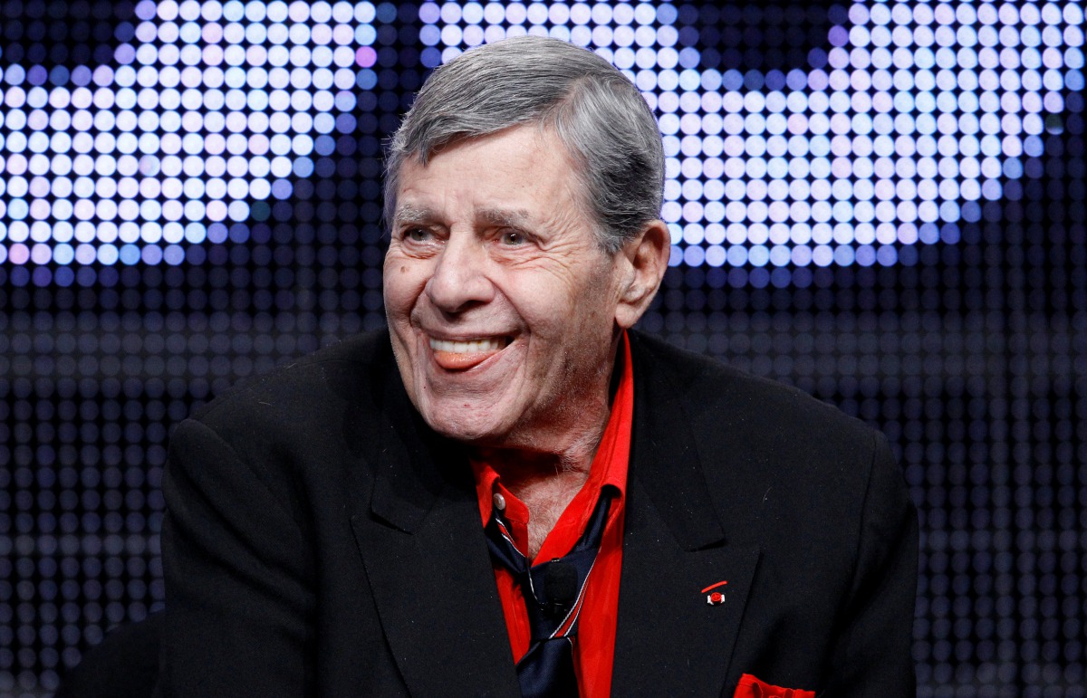 Actor and comedian Jerry Lewis attends the encore session for 