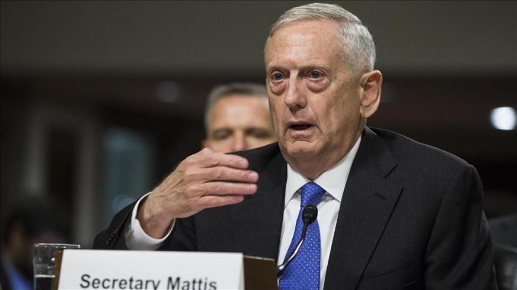 FILE PHOTO - US Secretary of Defense James Mattis