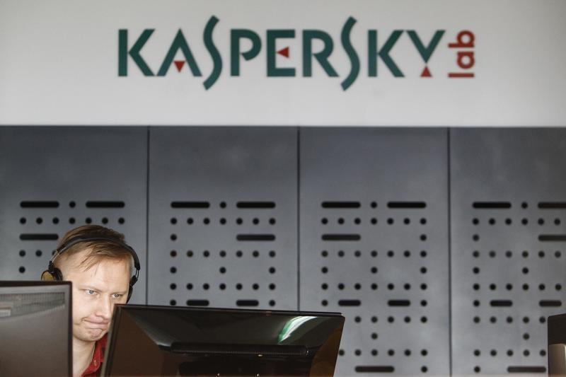 An employee works near screens in the virus lab at the headquarters of Russian cyber security company Kaspersky Labs in Moscow July 29, 2013. Reuters/Sergei Karpukhin