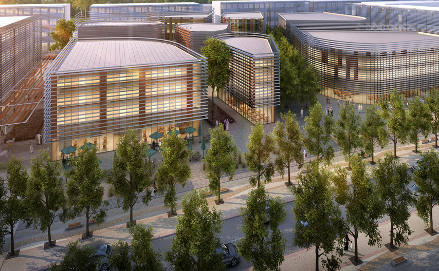 Artist's impression of Al Karaana is Manateq's third Special Economic Zone. (Source: Manateq)