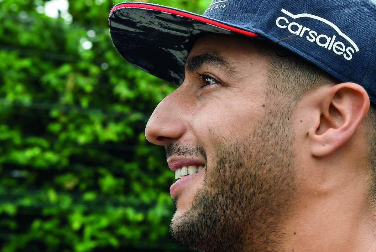 Red Bull’s Australian driver Daniel Ricciardo