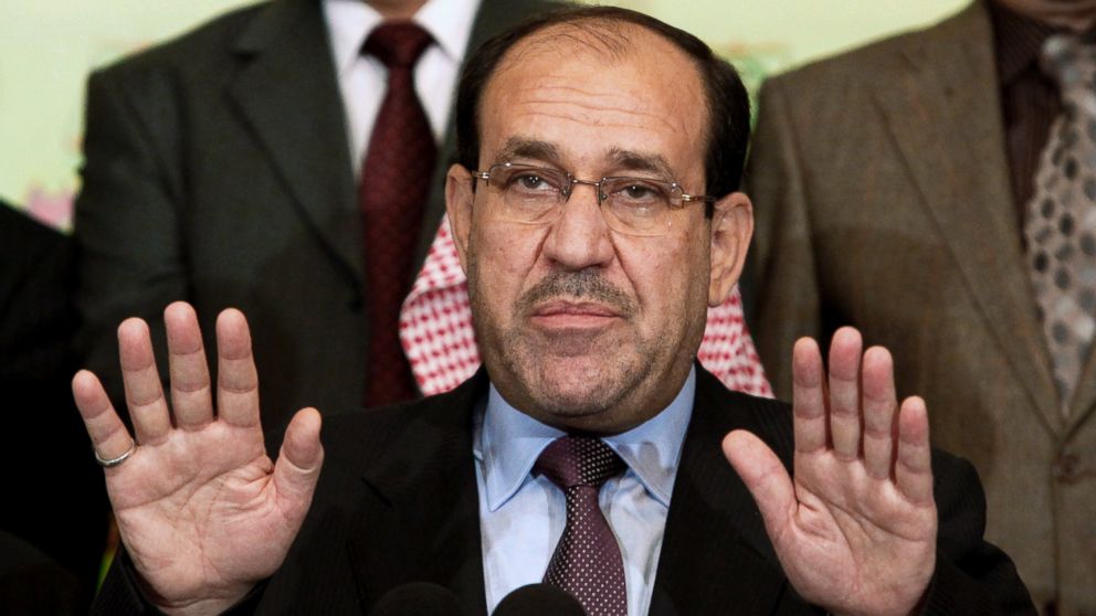(File Photo) Vice President Nuri al-Maliki. Reuters