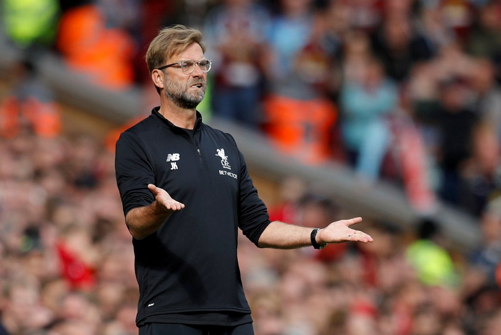Liverpool manager Juergen Klopp. REUTERS/Phil Noble 
