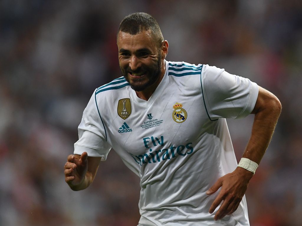 (FILES)  Real Madrid's French forward Karim Benzema  .  AFP / GABRIEL BOUYS
