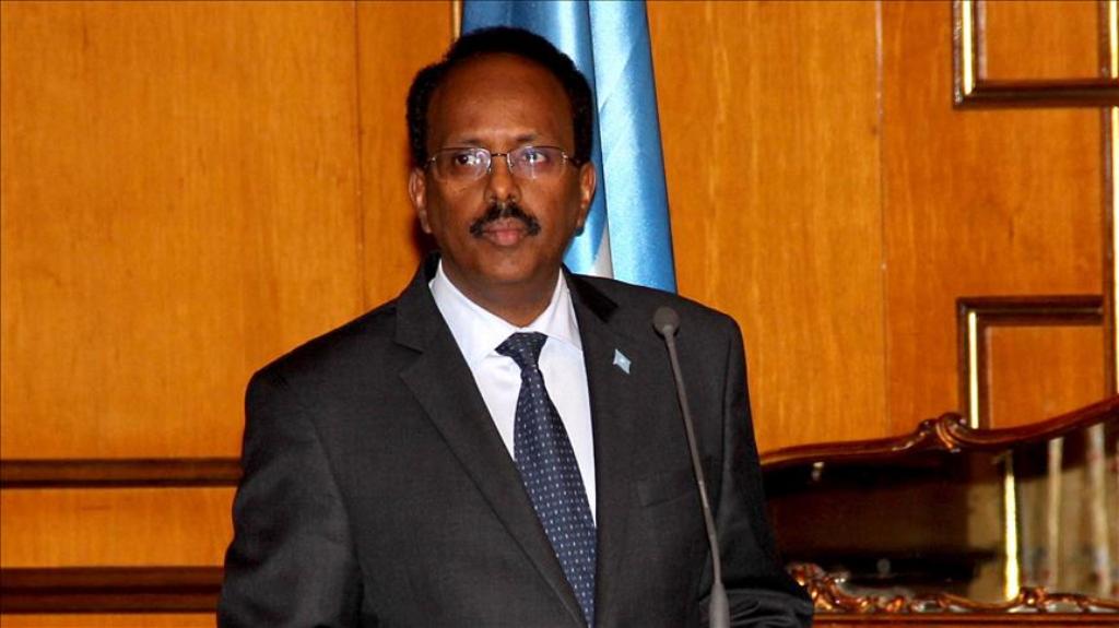 Somalia's President Mohamed Abdullahi Mohamed. / AA.