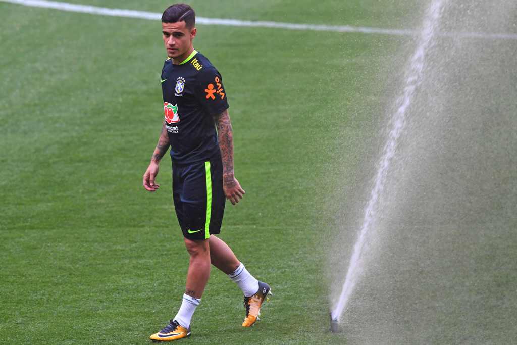 Brazil's team player Philippe Coutinho   AFP / NELSON ALMEIDA
