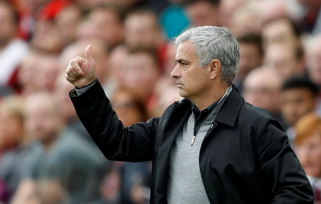 Manchester United manager Jose Mourinho. Reuters/Carl Recine 
