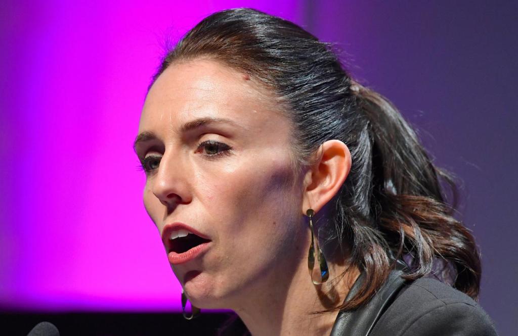 FILE PHOTO: Jacinda Ardern, speaks during an event in Wellington, New Zealand August 23, 2017. REUTERS/Ross Setford/File photo.