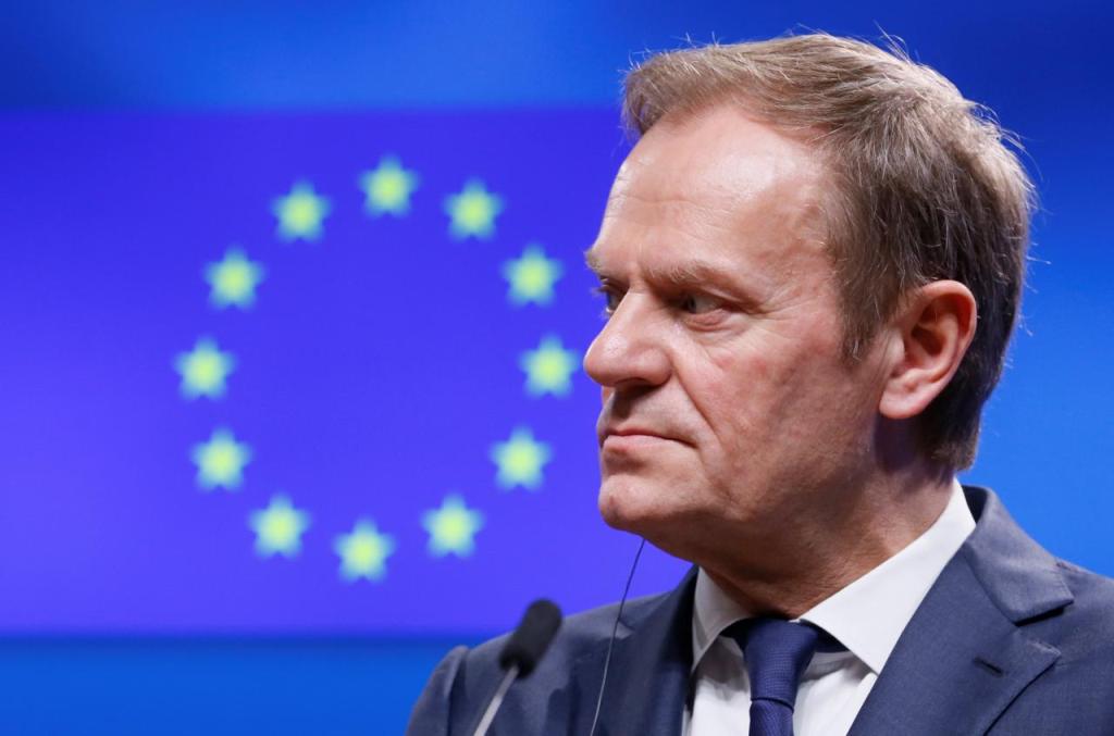 A File photo EU's President Donald Tusk. Reuters.