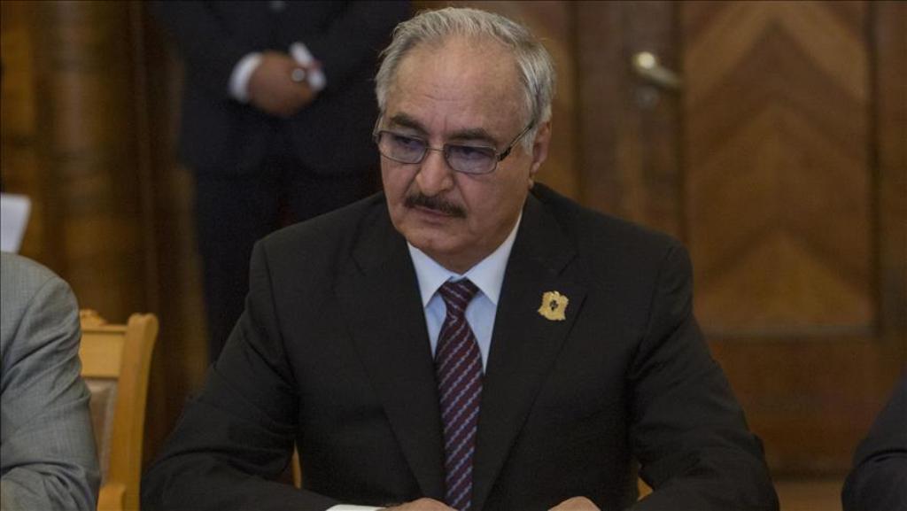 FILE PHOTO- Libyan National Army Commander Khalifa Haftar.