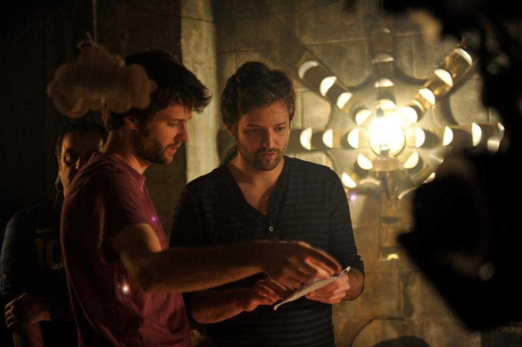 A file photo of Matt and Ross Duffer in an undated photo. REUTERS/Coutesy Netflix 