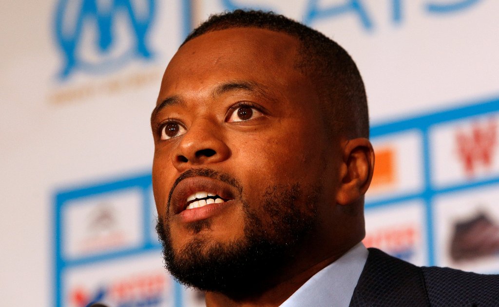 Olympique Marseille's latest recruit Patrice Evra attends a news conference in Marseille, France, January 26, 2017. REUTERS/Philippe Laurenson/File Photo

