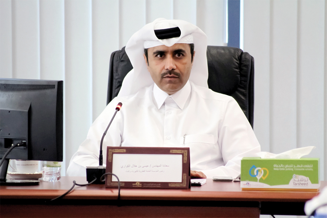 Kahramaa President,  Essa bin Hilal Al Kuwari