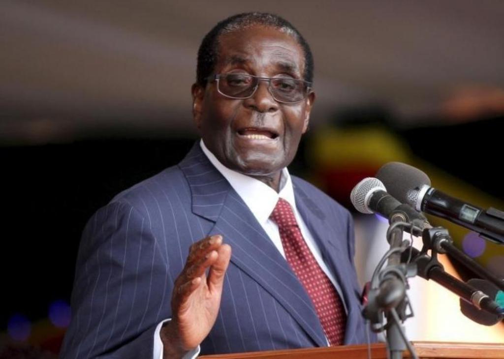 A file photo of the outgoing President Robert Mugabe. Reuters.