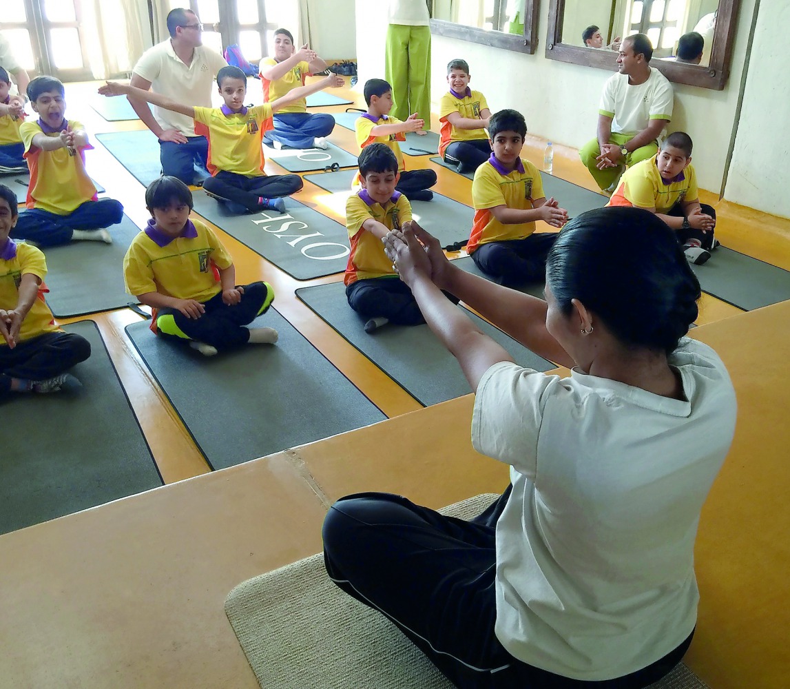 Various activities organised by Best Buddies Qatar as part of the World Day of People with Disabilities. 