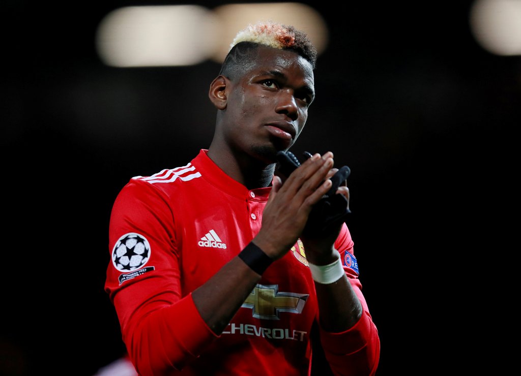 Manchester United's Paul Pogba. Reuters/Jason Cairnduff
