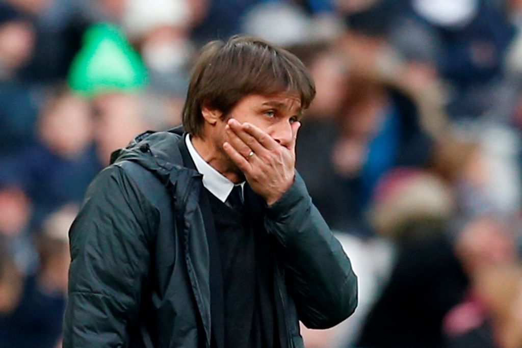 Chelsea's Italian head coach Antonio Conte.  AFP / Ian KINGTON
