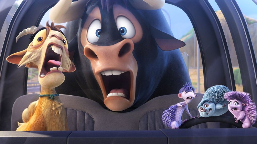 A still from the movie Ferdinand.