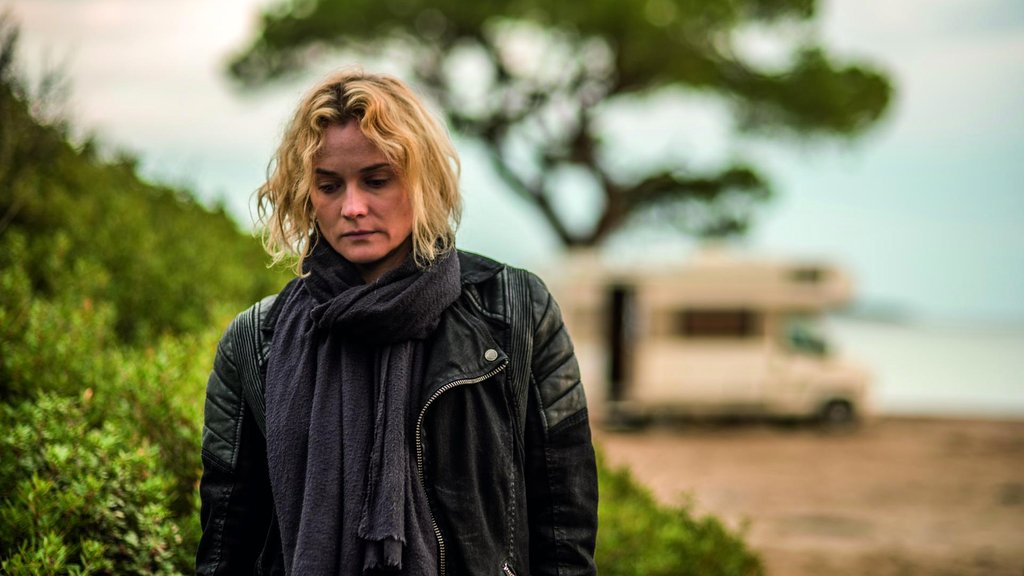 Actress Diane Kruger in the movie In the Fade. 