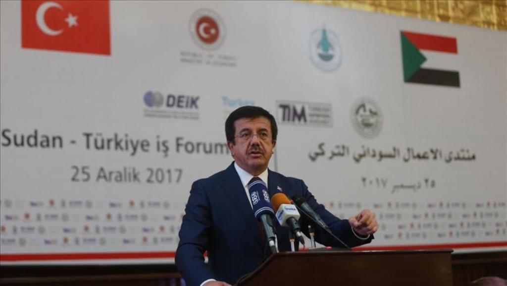 Turkey's Economy Minister Nihat Zeybekci
