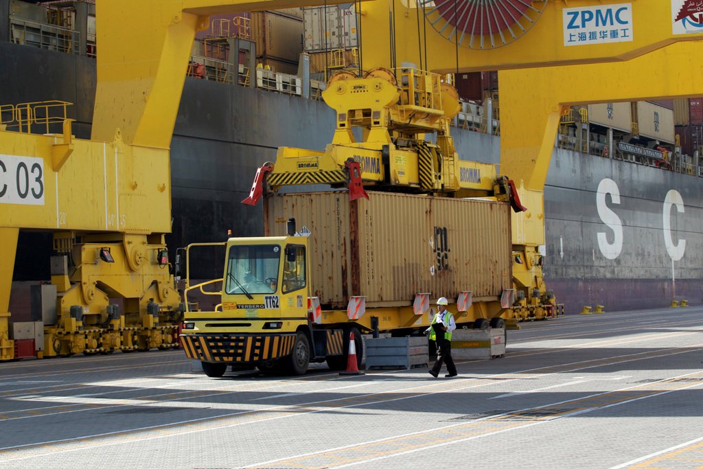 (File Photo). Hamad Port. Naseem Zeitoon | Reuters