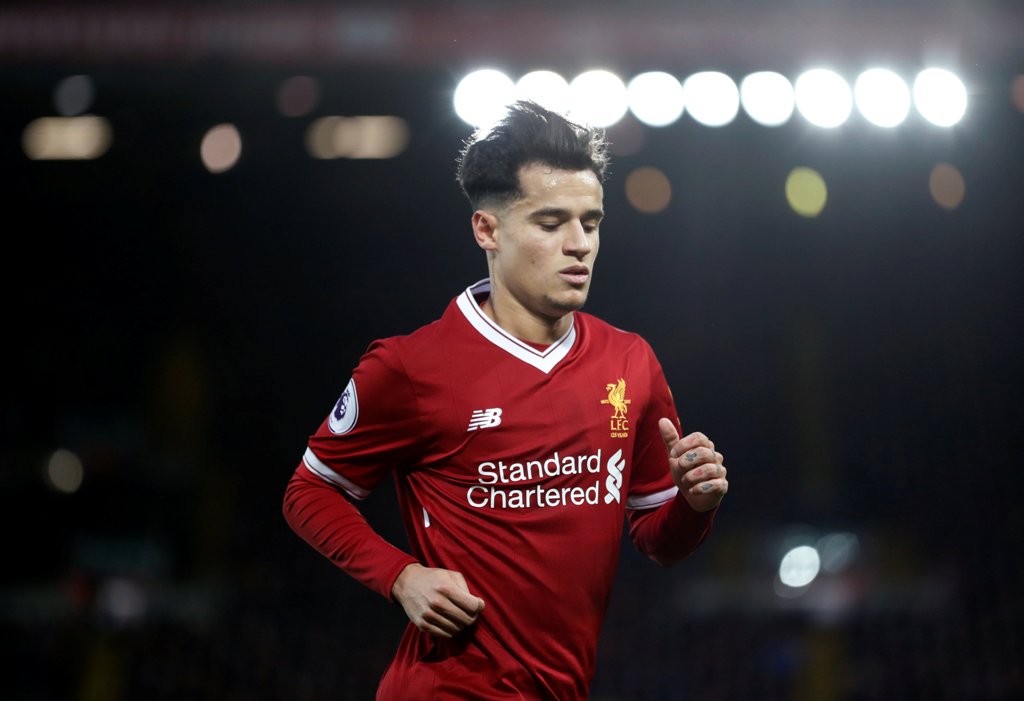 Liverpool's Philippe Coutinho looks dejected Action Images via Reuters/Carl Recine  